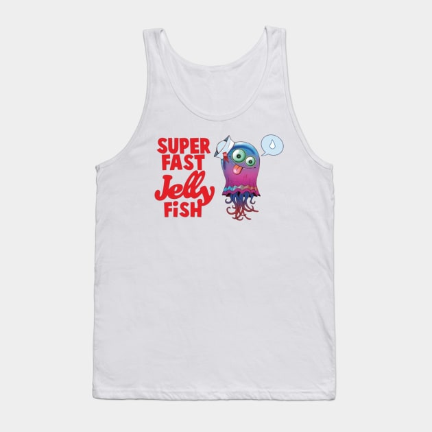 SuperFast Jellyfish Tank Top by Prod.Ry0